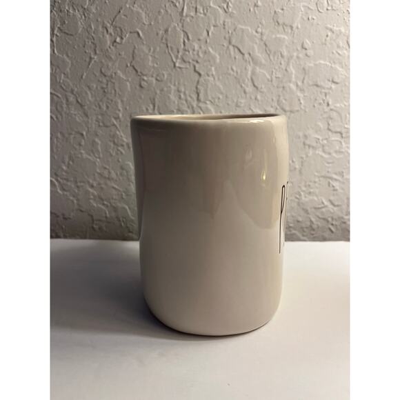 Rae Dunn PEACE Ceramic Coffee Tea Mug Cup 16 oz Large Ivory by Magenta Artisan - Picture 5 of 7